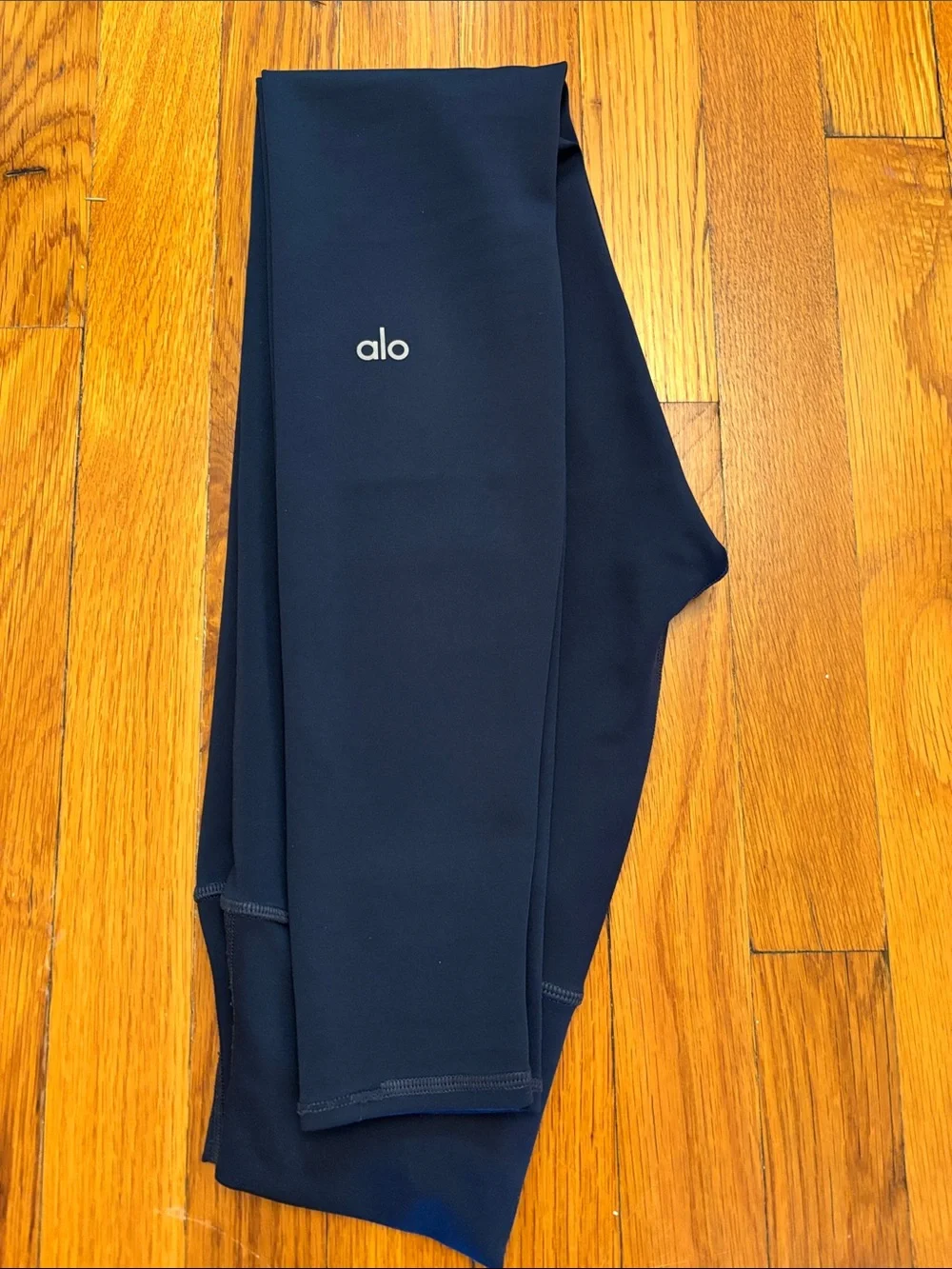 Alo Navy Blue Full Length Airlift Leggings XS